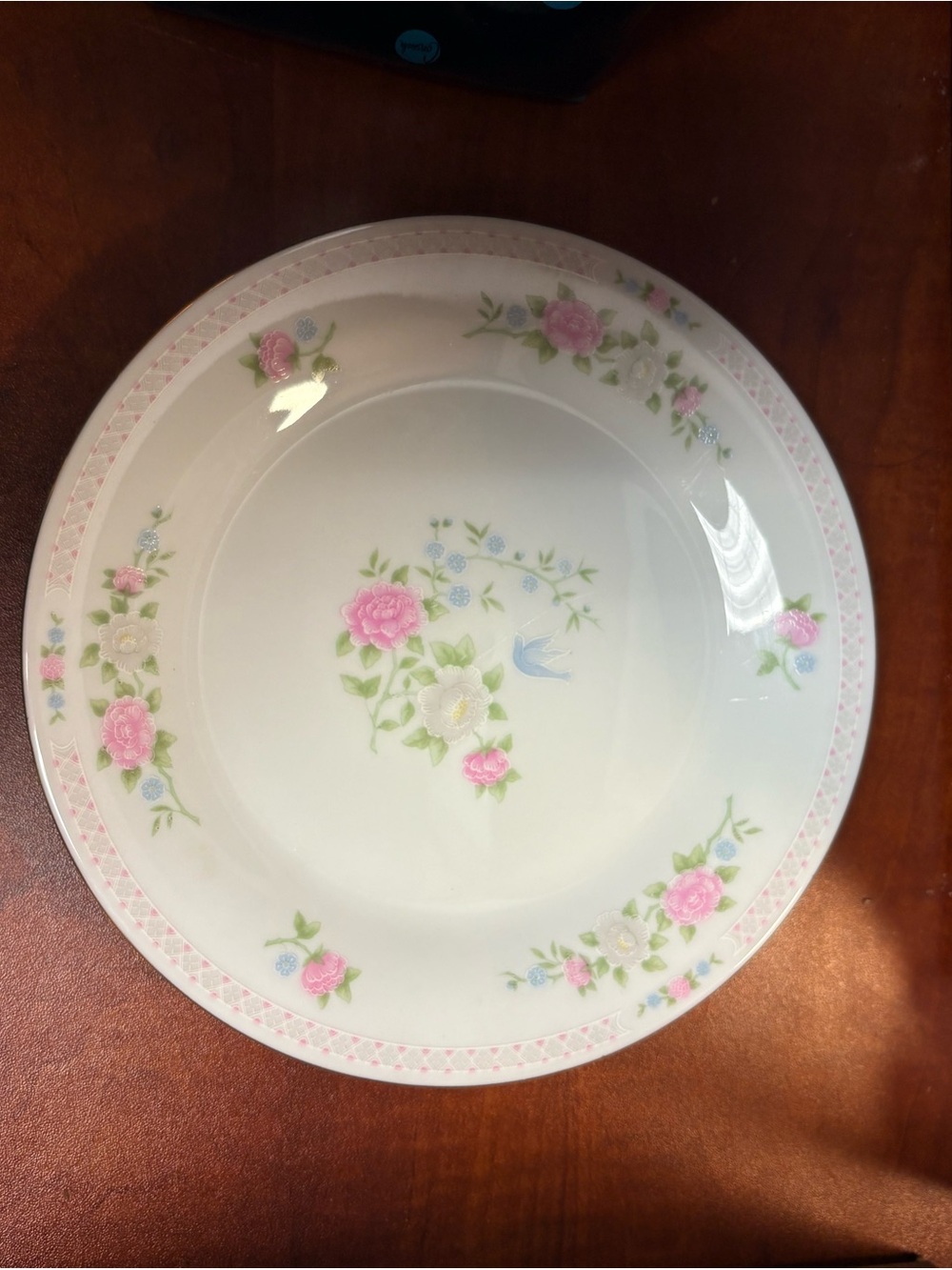 Crown Ming birds of paradise China 22 pieces 7 diner /7 plates /7 bowls large ov